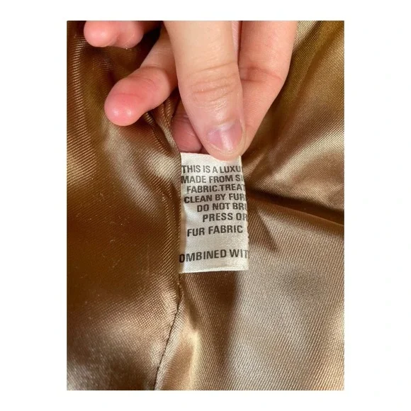 Vintage Adolph Schuman for Lilli Ann Faux Fur Coat - Picture 6 of 15